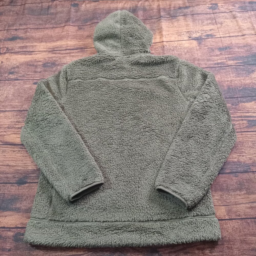 Vineyard Vines Fleece Deep Pile Hooded Pullover Men's‎ Small Green - Picture 2 of 10